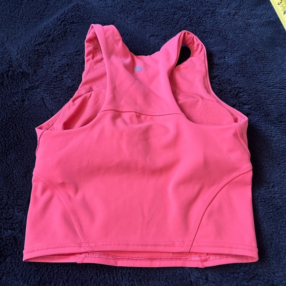 Lululemon Invigorate Training Built-In Shelf Padded Pale Raspberry Bra - Picture 2 of 5